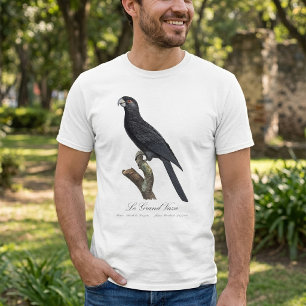 Großer Vasapapagei, Coracopsis vasa Abbildung T-Shirt