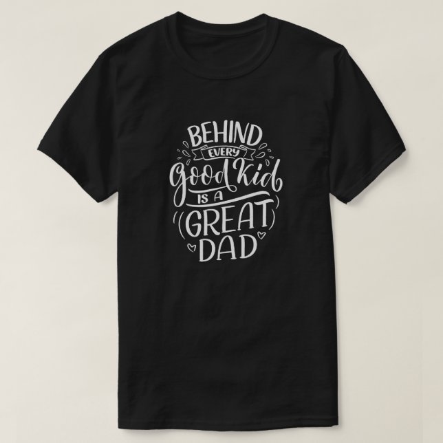 Großer Vater T - Shirt (Design vorne)