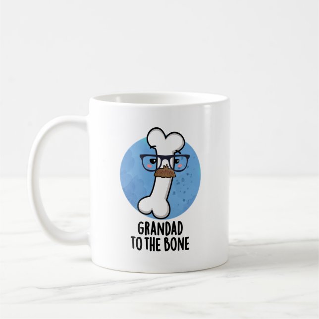 Großer Vater zum Knochenknacken Großvater Pub Kaffeetasse (Links)