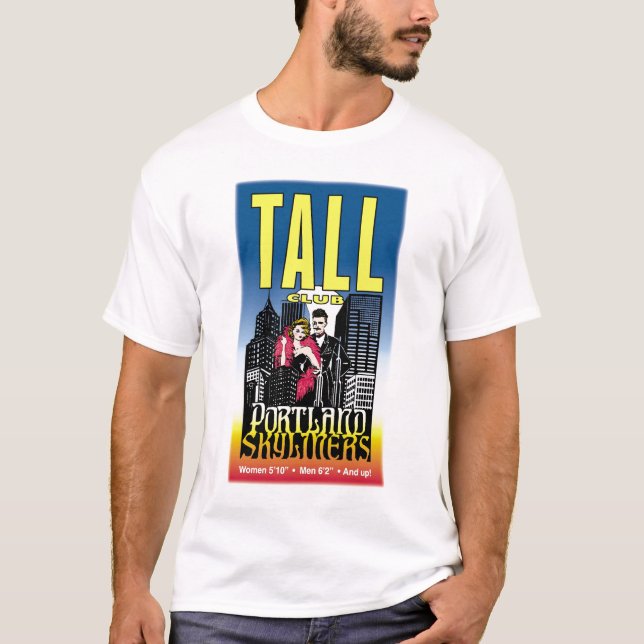 Großer Verein Portlands Skyliners T-Shirt (Vorderseite)