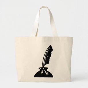 Großer Verfasser-oder Lehrer-Taschen-Spulen-Stift Jumbo Stoffbeutel