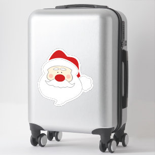 Großer Weihnachtsmann-Aufkleber Aufkleber