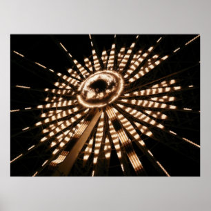 Großer Weihnachtsstern Poster