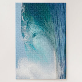 Großer Wellenbruch des blauen nassen Pazifischen