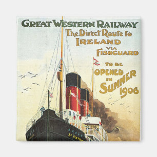 Großer Western - nach Irland Magnet