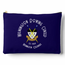 Großer Zip Pouch Blue