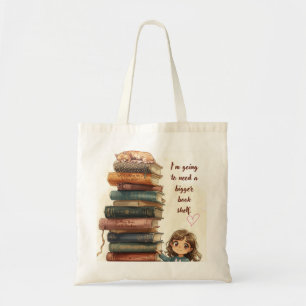 Größere Bücherregal-Tasche Tragetasche