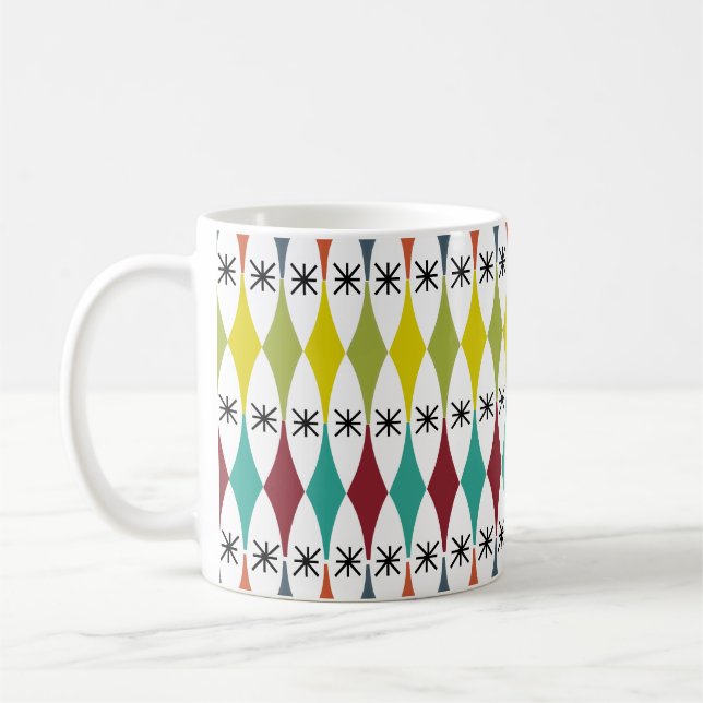 Größere Diamanten und Sternexplosionen Kaffeetasse (Links)