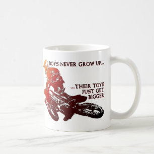 Größere Spielzeuge Dirt Bike Motocross Lustiger Be Kaffeetasse