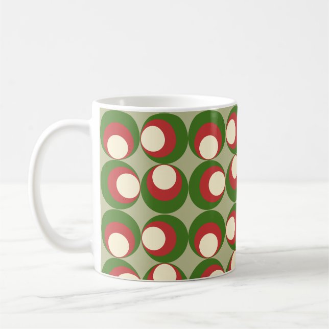 Größere Weihnachtsleben Kaffeetasse (Links)
