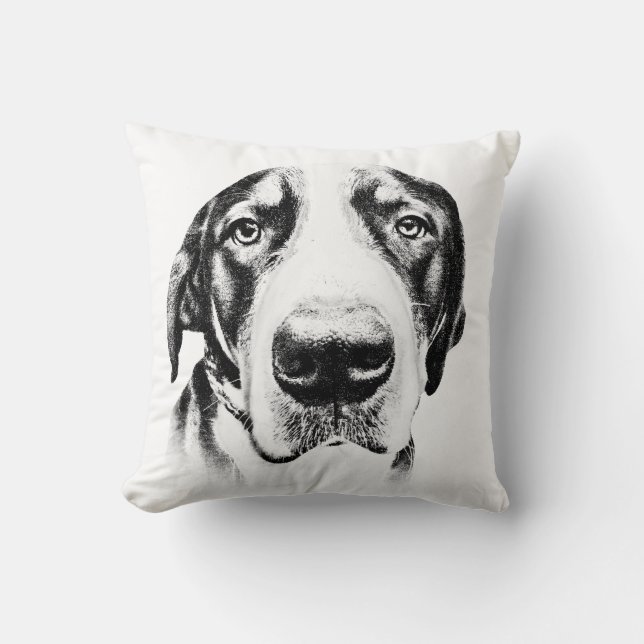 Größerer Schweizer Gebirgshund Kissen (Vorderseite)