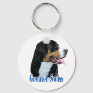 Größerer Schweizer Gebirgshundename Schlüsselanhänger