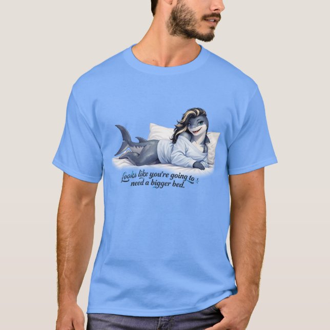 Größeres Bett T-Shirt (Vorderseite)
