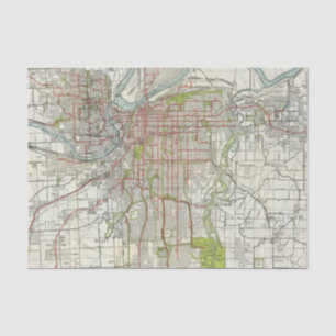 Größeres Kansas City Seidenpapier