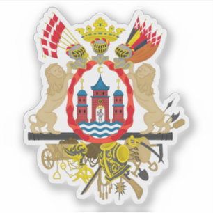 Größeres Wappen von Kopenhagen Aufkleber