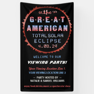 Großes amerikanisches banner