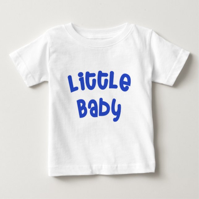 Großes Baby-kleines Baby-zusammenpassendes T-Shirt (Vorderseite)