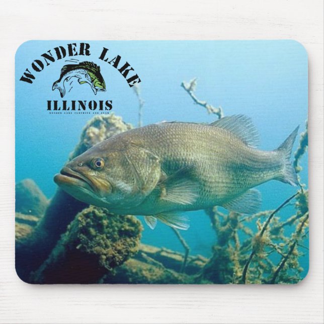 großes Bass-Mousepad Mousepad (Vorne)