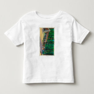 Großes Baum-Häuschen in der Mariposa Waldung Kleinkind T-shirt