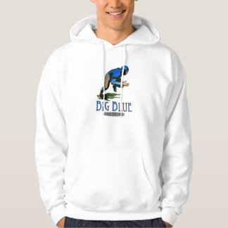 Großes Blau Hoodie