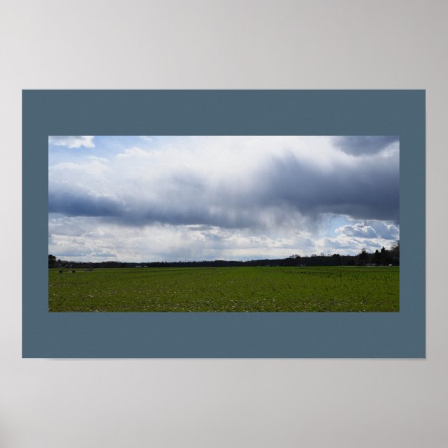 Großes Cloud Landscape Poster (Vorne)
