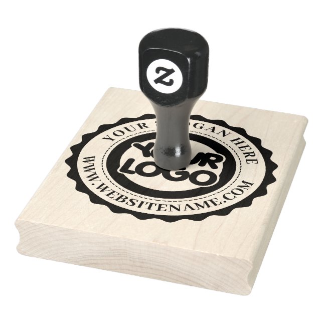 Großes Firmenlogo Gummistempel (Stempel)