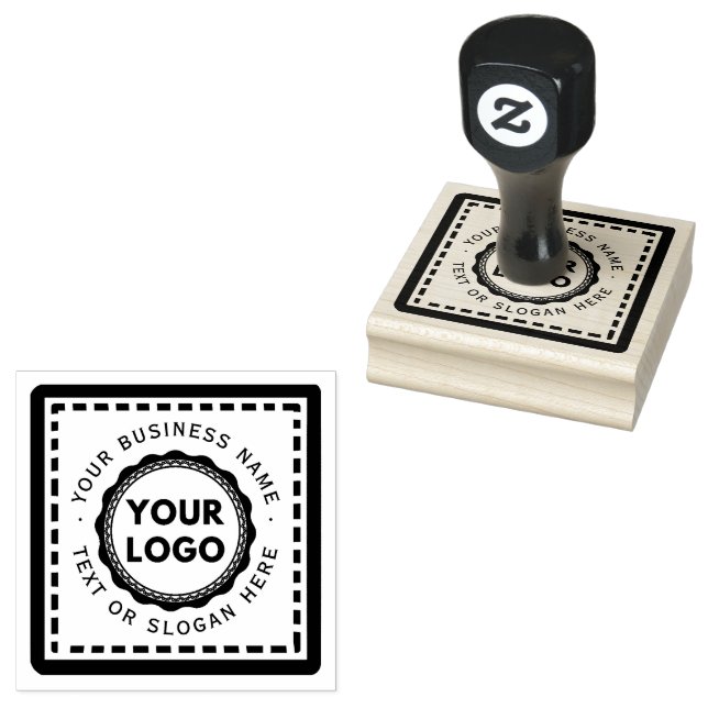 Großes Firmenlogo Gummistempel (Stempel)