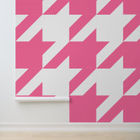 Grosses französisches Rosa und weißes Hahnentrittm