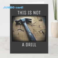 Grosses Funny Vatertag "This is not a Drill" Pun