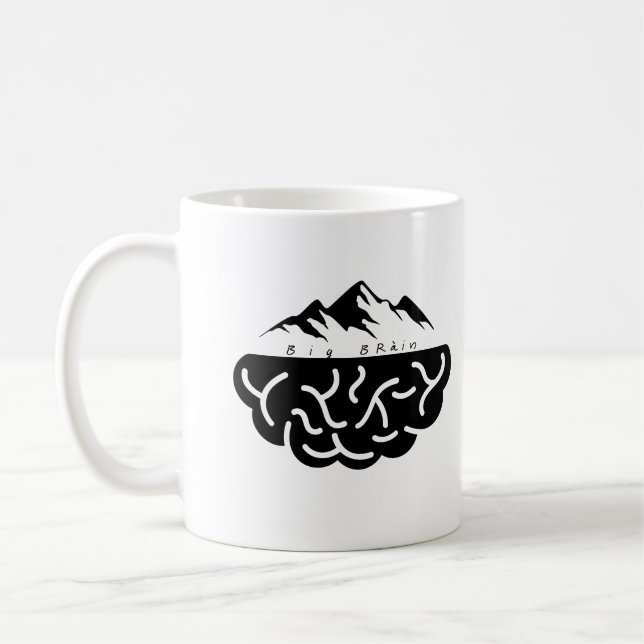 Großes Gehirn Kaffeetasse (Links)