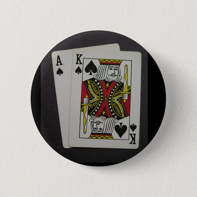Großes glattes button (Vorderseite)