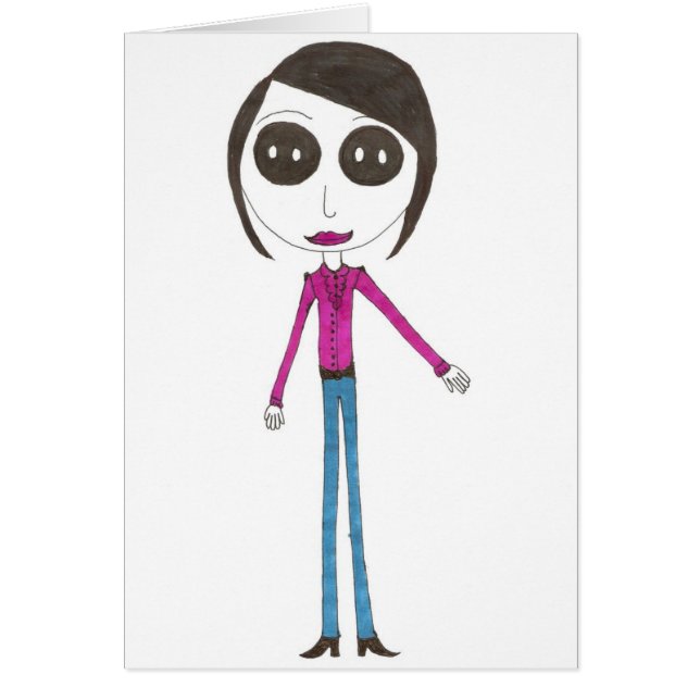 Großes Hauptknopfmädchen (Vorne)