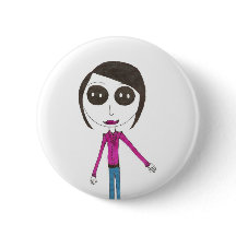 Großes Hauptknopfmädchen