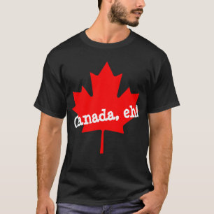 Großes Helles Rotes Ahornblatt Kanada, oder? T-Shirt