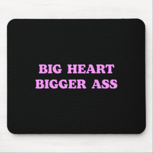Großes Herz größer lustiger sarkastischer Humor Wi Mousepad