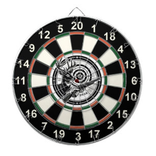 Großes Hirsch in Ziel Dartscheibe