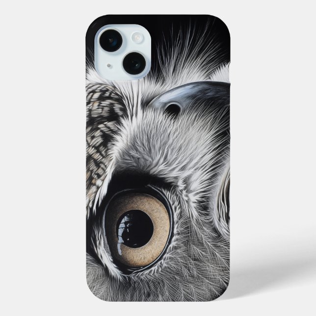 Großes Hornhautgesicht nah Case-Mate iPhone Hülle (Rückseite)