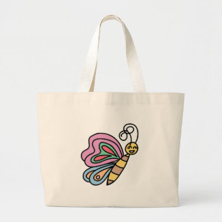 Großes inspiriertes durch Schmetterlings-Tasche Jumbo Stoffbeutel
