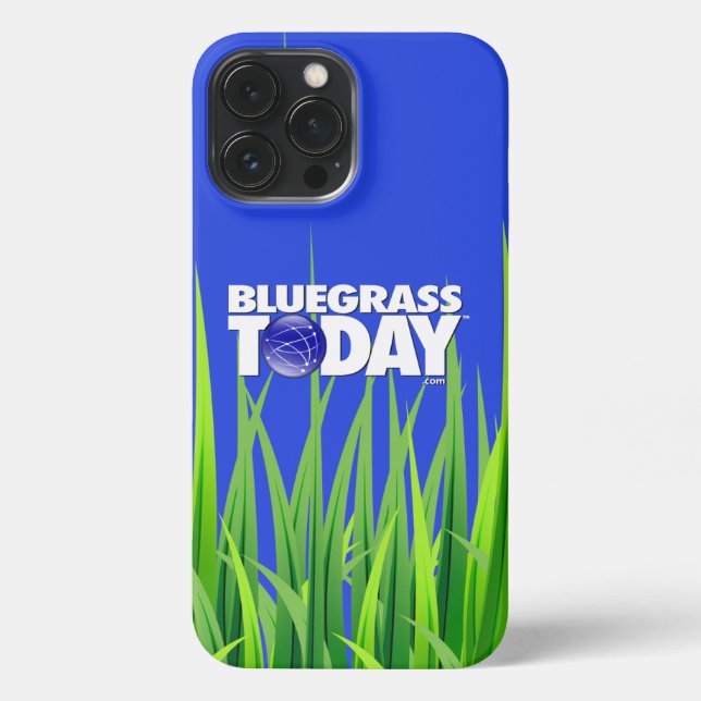 Großes iPhone-Case für Bluegrass-Logos iPhone 13 Pro Max Hülle (Rückseite)