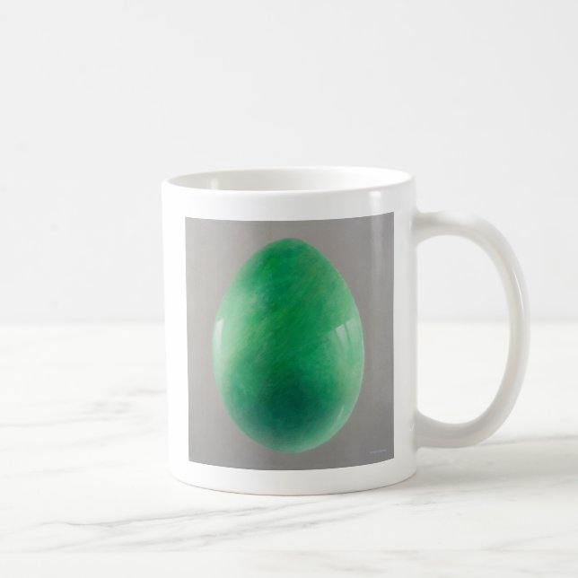 Großes Jade-Ei Kaffeetasse (Rechts)
