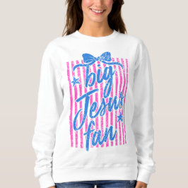 Großes Jesus Fan Sweatshirt