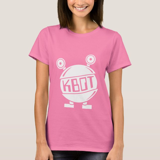 Grosses KBOT-Logo für Frauen-T - Shirt (Vorderseite)
