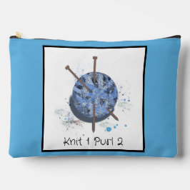 Grosses Knittern Zubehörtasche