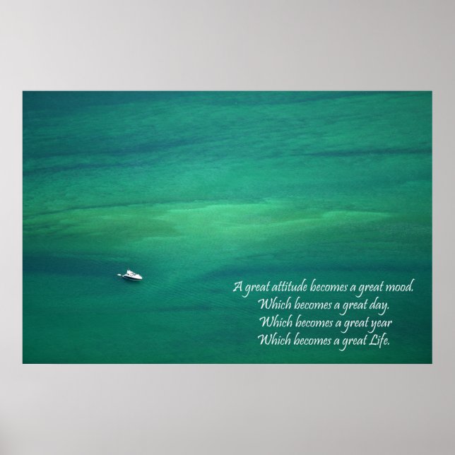 Großes Leben Poster (Vorne)