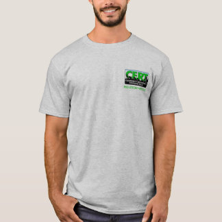 Großes Logo CERT (grau) T-Shirt