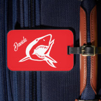Großes Logo für Weißhaien personalisierte Reisen