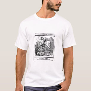 Großes Logo "ich würde vielmehr Band-Röcke trag T-Shirt