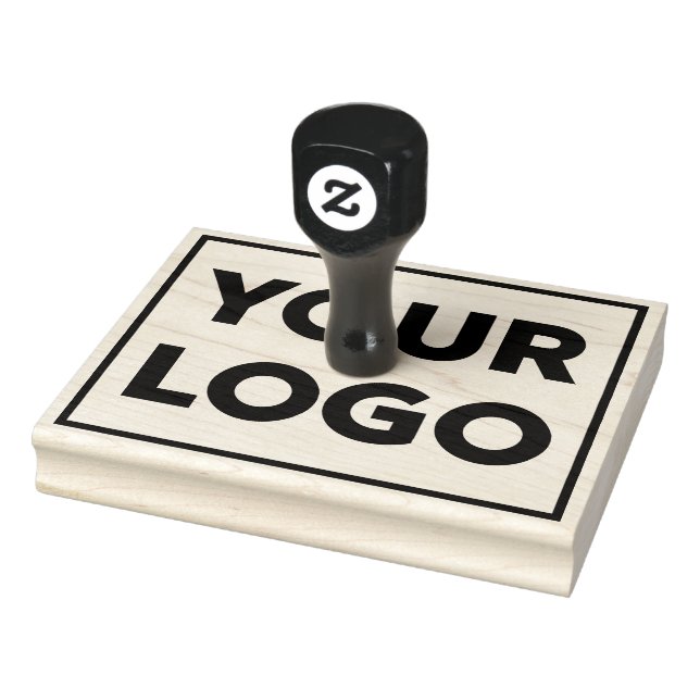 Großes Logo in beliebiger Form Gummistempel (Stempel)