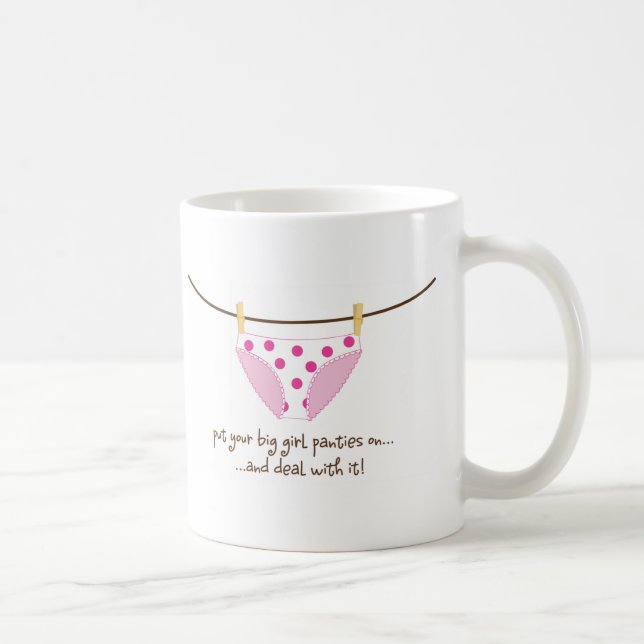 großes Mädchen Kaffeetasse (Rechts)