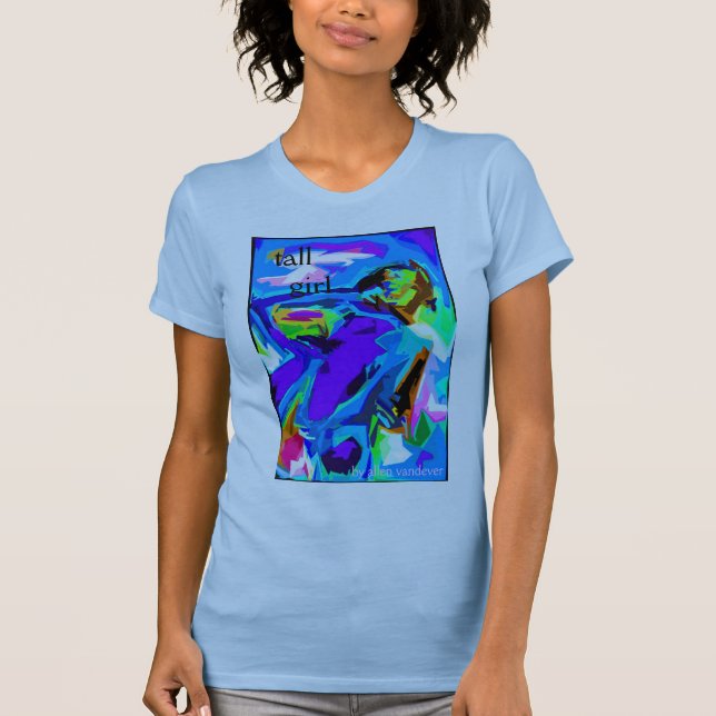 Großes Mädchen T-Shirt (Vorderseite)
